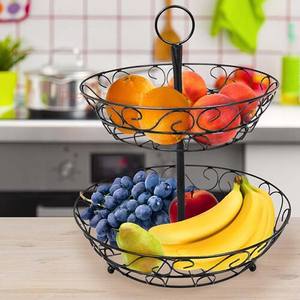 Black wire fruit basket - Product Image 1