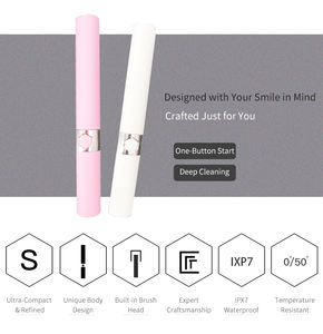 Temporizador <span class=keywords><strong>de</strong></span> Dos Minutos, <span class=keywords><strong>Cepillo</strong></span> <span class=keywords><strong>de</strong></span> <span class=keywords><strong>Dientes</strong></span> Eléctrico con Batería Integrada que Garantiza el Tiempo <span class=keywords><strong>de</strong></span> Cepillado <span class=keywords><strong>Recomendado</strong></span> por Dentistas - Product Image 5