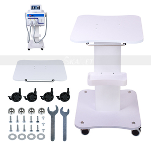 Nuovo Design Portatile in Metallo Bianco Viso Cosmetologia Spa Salone di Bellezza di Rotolamento Del Carrello con Cassetti - Product Image 5