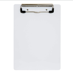 Porte-documents en acrylique transparent flexible à suspendre, tailles personnalisables A4, A5, A6, avec clips métalliques, logo personnalisé, certifié ROHS SGS - Product Image 5