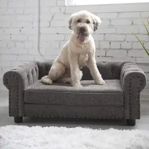 Wholesales नई डिजाइन बड़े लक्जरी पालतू फर्नीचर कुत्ते सोफे बिस्तर
