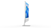 Kipas Pendingin Senyap All-in-One PC Intel N150 AIO03 Komputer Tanpa Bingkai Perak SSD Kamera Internal Speaker Layar LCD