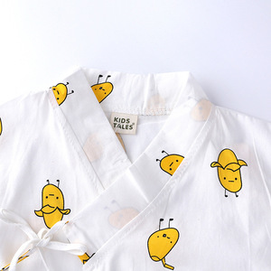 Cuentos para niños Recién nacido a 3 años Conjunto de <span class=keywords><strong>ropa</strong></span> para niñas Bebé Verano Algodón Estilo monje <span class=keywords><strong>Ropa</strong></span> para el hogar Conjunto de cuentos para niños - Product Image 2