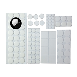 Foglio adesivo per rivestimento adesivo con nastro adesivo <span class=keywords><strong>biadesivo</strong></span> a punti sottili appiccicosi trasparenti a doppia faccia quadrati Nano - Product Image 2