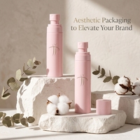 Flacon pulvérisateur vide 100 ml en plastique sans BPA, anti-fuite, pour cosmétiques et soins de la peau, vente en gros