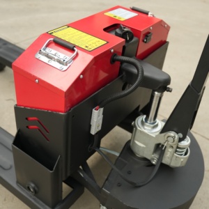 Transpaleta Eléctrica de 3 Toneladas con Mástil de Una Etapa, Batería de Plomo-Ácido, Neumáticos Sólidos, para Uso en Interiores, Plantas de Manufactura - Product Image 5
