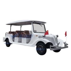 Voiture de tourisme vintage de haute qualité, électrique, quatre roues, 6 places, voiture ancienne, voiture de tourisme panoramique, classique, fabricants CE - Product Image 1