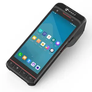 P501 sistemleri Android 10 el PDAs akıllı POS terminali ile 58mm makbuz yazıcılar/BT/ WiFi/ 4G