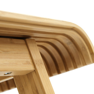 [Custom Made by Manufacturer] <b>Bamboo</b> Curved Seat Bar <b>Stool</b> with Arc Design - Product Image 1