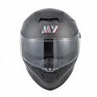 Casque de moto intégral en fibre de carbone FF936S avec visière REVO, homologué ECE22.06/DOT/FMVSS 218, anti-impact, pour adultes
