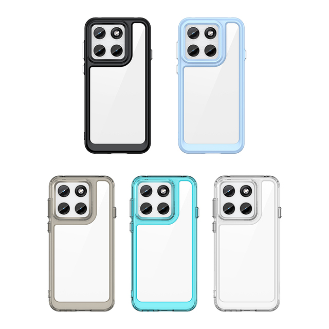 Anti-Scratch Clear Phone Case for Motorola Moto Edge 2026 Slim Fit Hybrid TPU Acrylic 2-in-1 Shockproof Transparent Mobile Cover