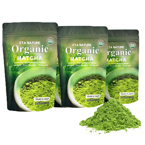 ผงชาเขียวมัทฉะออร์แกนิกแบบขายส่ง ชาเพื่อสุขภาพสำหรับลดน้ำหนัก บรรจุในถ้วย/กล่องแห้ง มีจำหน่ายในรูปแบบถุง ซอง และขวด - Product Image 1