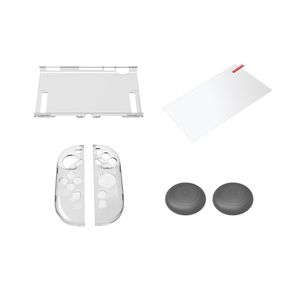 Kit de Cristal para Controles Izquierdo y Derecho Switch2 NS2, <span class=keywords><strong>Protector</strong></span> de <span class=keywords><strong>Joystick</strong></span> de TPU, Carcasa Protectora Acrílica para Nintendo <span class=keywords><strong>Switch</strong></span> 2 - Product Image 1