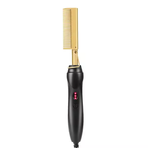 Pettine Elettrico Professionale a 450 Gradi per Lisciare i Capelli, Pettine Riscaldante Portatile per Parrucche - Product Image 5