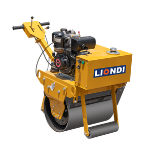 Compacteur à rouleaux vibrants à tambour unique 325kg Mini rouleau de route compact à main - Product Image 3