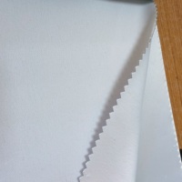 Tissu occultant 280 g/m² pour impression recto-verso, idéal pour les murs d'exposition, compatible avec la sublimation par transfert de papier