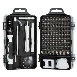 115 pièces jeu d'embouts de tournevis en acier de précision multi-usages pour téléphone portable <span class=keywords><strong>ordinateur</strong></span> PC réparation démonter outils de remplacement OEM - Product Image 4