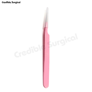 ชุดคีมหนีบขนตา4ชิ้นทำจากสเตนเลสสตีลวัสดุพลาสติกเครื่องมือความงามงานตามสั่ง - Product Image 4