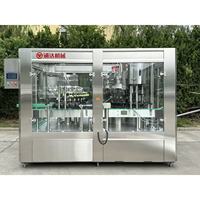 Máquina Monobloque Automática de Enjuague a Contrapresión, Llenado y Tapado de 4000 BPH para Cerveza Artesanal en Envases Metálicos de 1L
