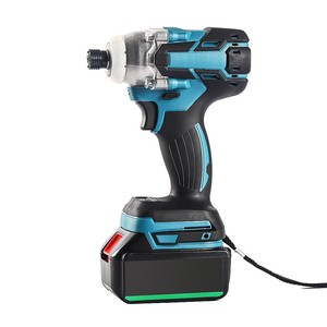 batería recargable inalámbricos mejores taladros eléctricos de impacto llave dinamométrica ajustable ligera - Product Image 1