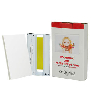 Papier photo jet d'encre brillant haute qualité 4x6 pouces (format 4R) pour imprimantes <span class=keywords><strong>Selphy</strong></span> CP1000/CP1200/<span class=keywords><strong>CP1300</strong></span> - Product Image 2