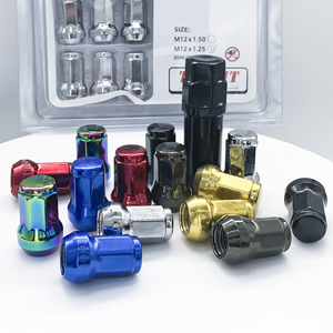M12x1.5 Titan Nhôm Bánh Xe Bu Lông Điều Kiện Mới Tự Động Phần Bảy Sừng Bánh Xe Chống Trộm Khóa Lug Heptagonal Hạt - Product Image 4
