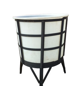 عالية الجودة البلاستيكية 500 لتر الأسهم خزان أسطواني مع منفذ - Product Image 5