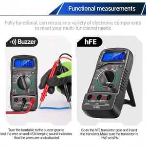 Xl830l kỹ thuật số vạn năng 6000 đếm LCD hiển thị đúng RMS điện áp đo nhiệt độ điện dung tự động thử nghiệm ứng dụng - Product Image 5