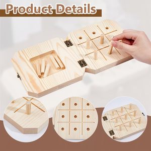 9 fori legno piolo bordo terapia con le dita destrezza migliorare le capacità motorie delle dita mani mani destrezza piolo bordo - Product Image 3