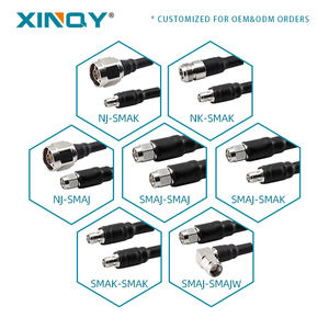 Cable Coaxial XINQY Ultra Flexible y Estable de Fase 0.5M 1M 100M CLB780S 18G N SMA Conector Macho Hembra 50 Ohm Baja Pérdida 18GHz - Product Image 4