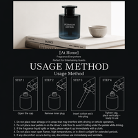 Aromatizante Líquido Premium para Auto Wisteria en Botella de Vidrio, Difusor de Aroma para Auto de Larga Duración, Minimalista y de Lujo, Regalo para el Interior del Vehículo
