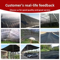 Filet d'ombrage agricole résistant au vent, anti-UV et anti-vieillissement en polyéthylène pour serres, fleurs et pare-soleil de voiture