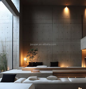 Moderno chiaro acqua decorativo muro di cemento pannello A1 a prova di fuoco cemento Wormhole lastra di colata lastra di cemento lastra di cemento <span class=keywords><strong>per</strong></span> <span class=keywords><strong>esterno</strong></span> - Product Image 6