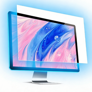 Protection d'écran fiable anti-lumière bleue en PET BLC32"W, anti-reflet, confort oculaire, pour moniteur, ordinateur portable, usage bureautique, fabriqué en Corée - Product Image 1