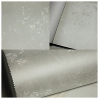 Stiker Dekorasi Dinding Kamar Tidur Eropa Papan Aluminium-plastik Perekat Sendiri Wallpaper Kain Bertekstur untuk Latar Belakang TV
