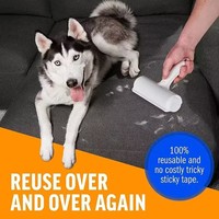 Épilateur pour animaux de compagnie Épilateur pour chien et chat avec base autonettoyante Outil efficace d'épilation des animaux Parfait pour le canapé Furni