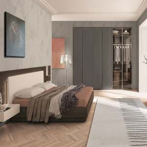 Armoires de style européen sur mesure de haute qualité, style moderne, armoire principale de chambre à coucher - Product Image 2