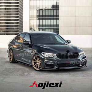 Labio divisor de parachoques delantero de fibra de carbono estilo HM de alta calidad para <span class=keywords><strong>BMW</strong></span> 5 Series G30 Pre Lci 2017-<span class=keywords><strong>2021</strong></span> labio delantero de carbono - Product Image 3