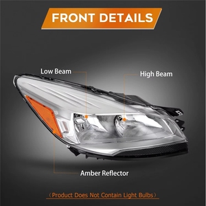 ไฟหน้า LED คุณภาพพรีเมียม ชิ้นส่วนไฟหน้าสำหรับรถ <span class=keywords><strong>Escape</strong></span> ปี 2013 2014 <span class=keywords><strong>2015</strong></span> 2016 - Product Image 3