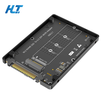 Adaptor M.2 NVMe M-Key ke U.2 SFF-8639 dengan Enclosure Pembuang Panas, Mengubah SSD M.2 NVMe menjadi Drive U.2 2.5" untuk Server