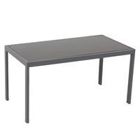 Ensemble de 4 sièges de patio pour meubles de jardin Ensemble de canapés d'extérieur en rotin PE Table en rotin