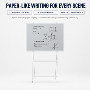 กระดานไวท์บอร์ดอิเล็กทรอนิกส์ E <span class=keywords><strong>Ink</strong></span> Carta ขนาด 42 นิ้ว สำหรับการเรียนการสอนในห้องเรียน กระดานเขียนแบบดิจิทัล E-Paper พร้อมปากกาสไตลัส หน้าจอแสดงผลแบบ Zero Power - Product Image 6