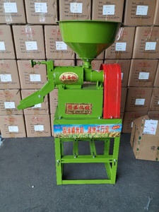 新型电动碾米机家用小型电机和发动机驱动谷物脱粒机，容量300公斤/小时，适用于水稻、小米、大豆 - Product Image 2