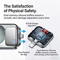 Saihunt 140W Pengisi Daya Ponsel Pengisian Cepat dengan Fitur Mati Otomatis, Aksesori Elektronik OEM untuk Android IOS