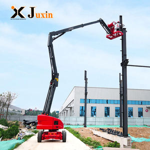 ציוד הרמה אווירית, פלטפורמת הרמה מפרקית חשמלית, ניידת ובעלת הנעה עצמית, עם תו תקן CE - Product Image 2