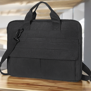 Waterproof Polyester <strong>Laptop</strong> <strong>Bag</strong> Black 17.3-inch - Product Image 2
