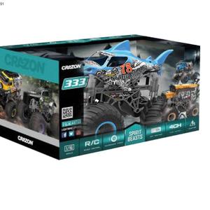 Camiones a control remoto de alta velocidad 1:16 niños Radio Control Shark rueda grande eléctrico recargable carreras Rc coches Juguetes - Product Image 6