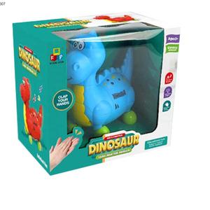 Tay vỗ tay điều khiển âm thanh phim hoạt hình khủng long chơi thiết lập cảm ứng điện tử ánh sáng âm nhạc đi Bộ khủng long nhựa đồ chơi - Product Image 6