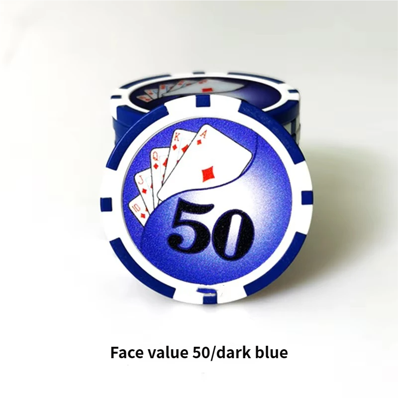 Valeur nominale 50-bleu foncé