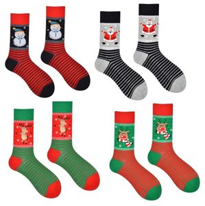 <span class=keywords><strong>Chaussettes</strong></span> de Noël pour hommes directes d'usine avec bonhomme de neige mignon et rayures de coton Reinbeer <span class=keywords><strong>chaussettes</strong></span> de père noël drôles en gros - Product Image 1